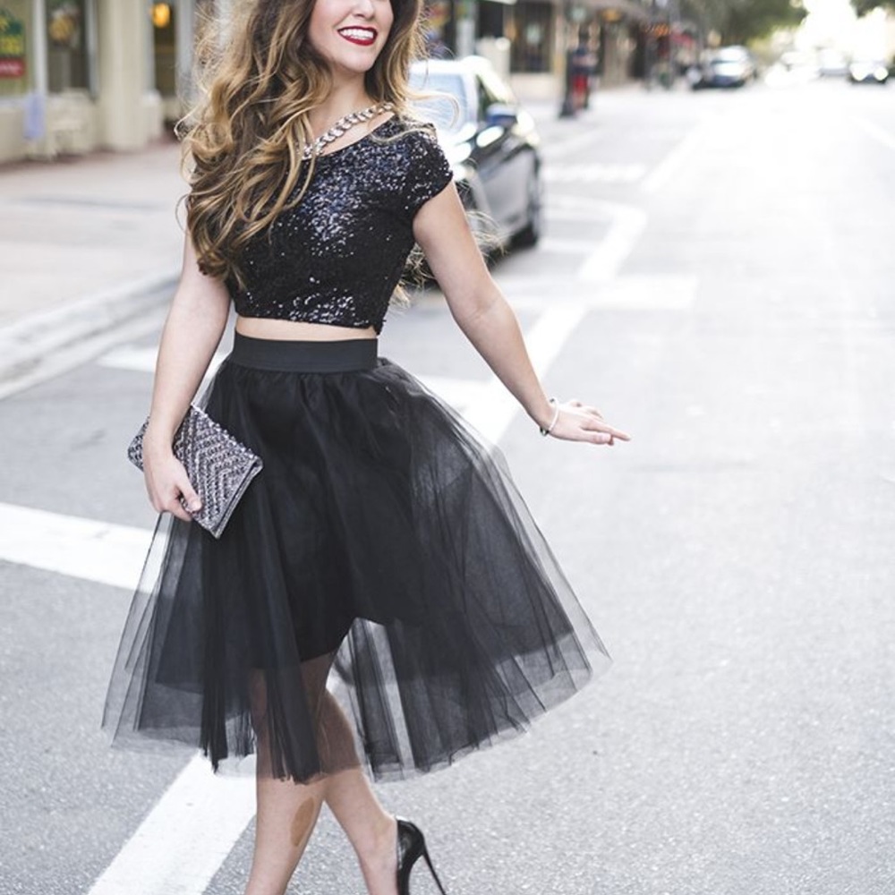 🔥$5 SALE🔥 NWT Black Skirt - Picture 6 of 6